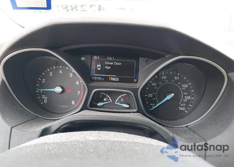 2017 Ford Focus Sel from USA, damaged, VIN 1FADP3H25HL344217